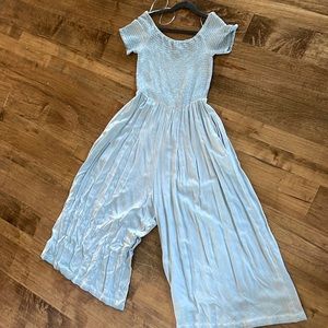 Nordstrom off shoulder jumpsuit.